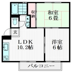 いろはにほっと館 A棟の物件間取画像